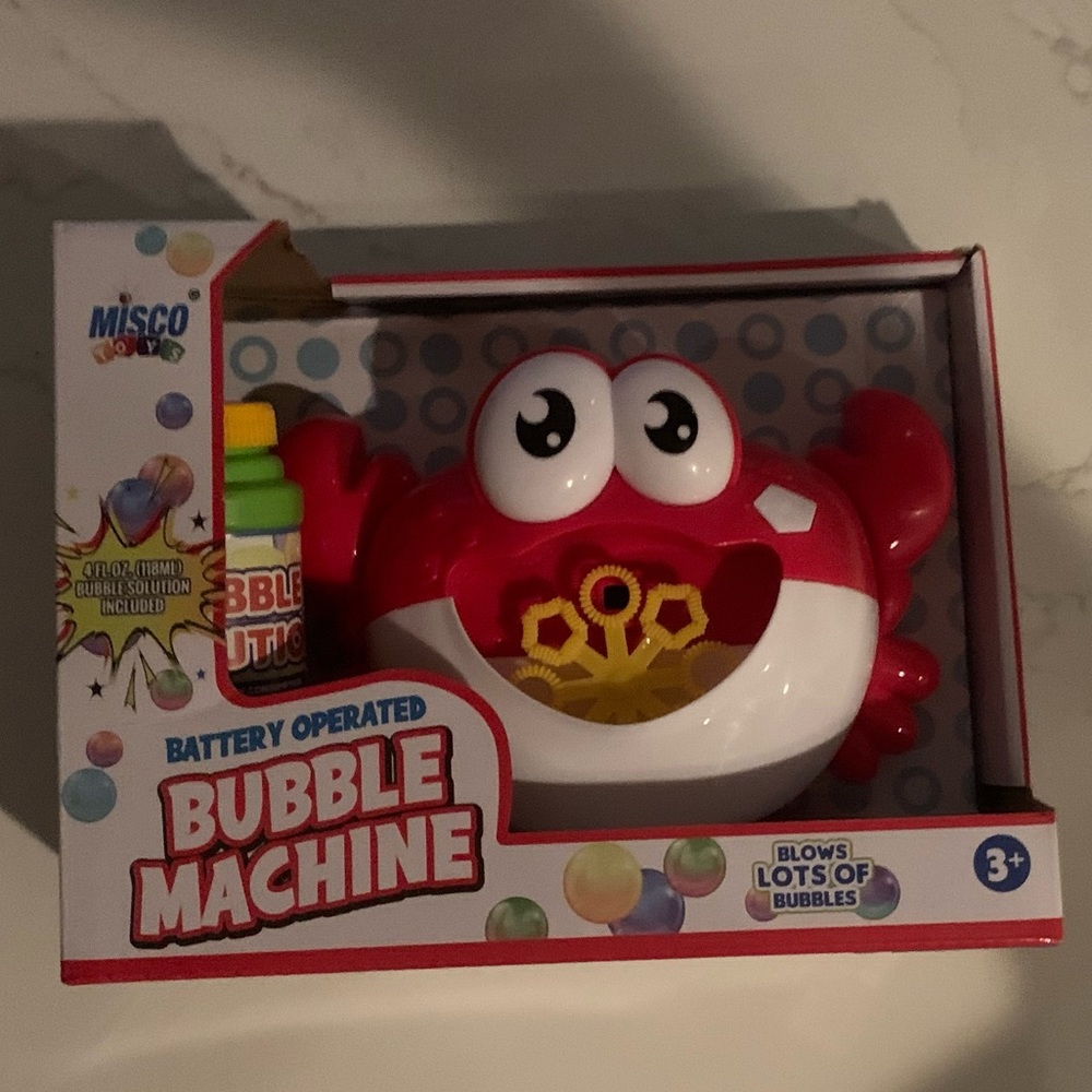 Crab Bubble Machine - Picture 3 of 3